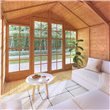 BillyOh Harper Tongue and Groove Apex Summerhouse Interior